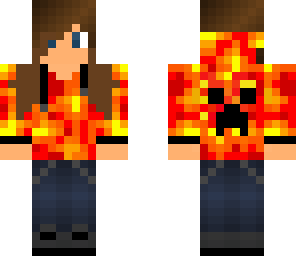lava creeper sweatshirt girl