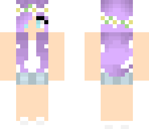 purple hair girl