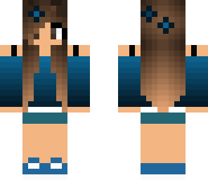 blue girl