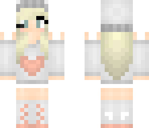 cute blonde kawaii girl