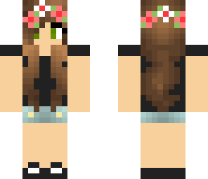 flower crown girl