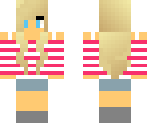 blonde summer girl