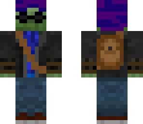 hipster zombie