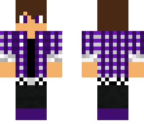 purple plaid guy