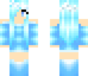 frozen girl