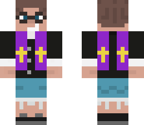 priest with jorts