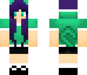 cat girl tealishly teal