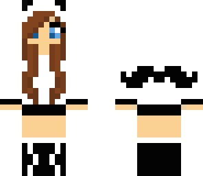 mustache girl