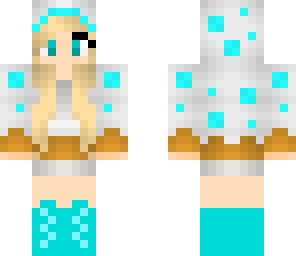 teal cake girl