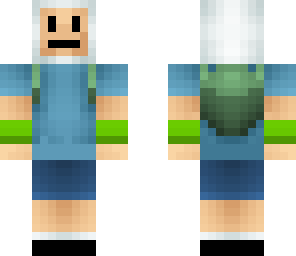 fin the human with leaf sword
