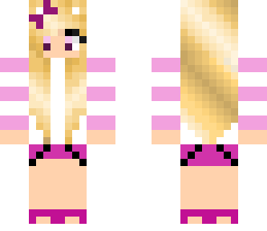 pink cat girl