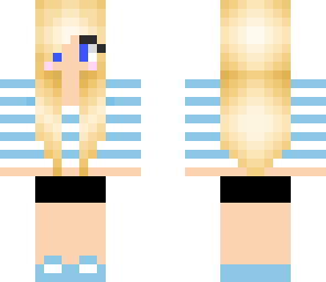 blue girl