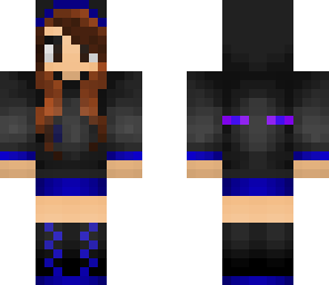 blue ender girl
