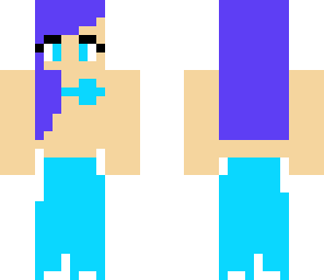 blue mermaid