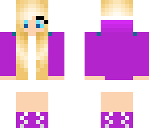 purple girl