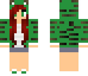 green tiger girl