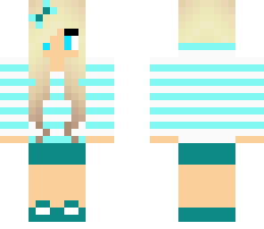 blue girl