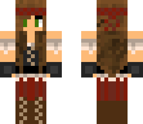 porter's female pirate skin