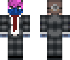 wolf pink and blue payday