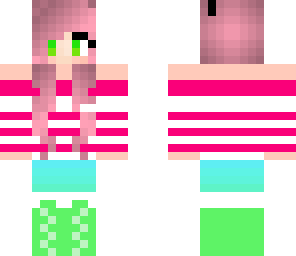 summer colorful girl