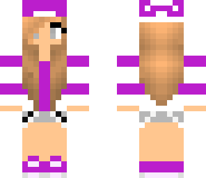 purple skater girl