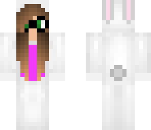 cute bunny nerd girl