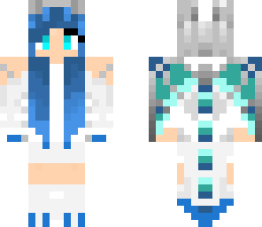 blue dragon girl edit