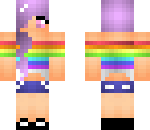 rainbow girl