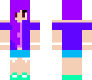 purple girl