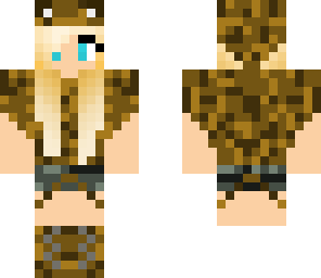 leather armor girl