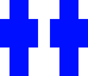 blue