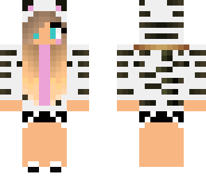 white tiger girl