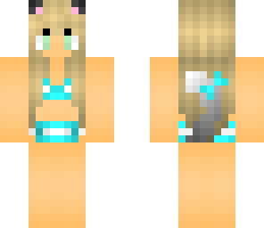 kitteh bikini girl