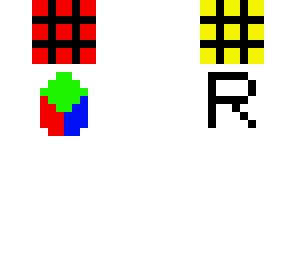 rubik's cubeman