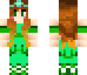earth princess with rosy cheeks