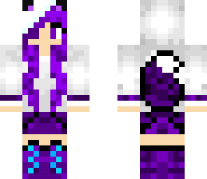 purple fox girl