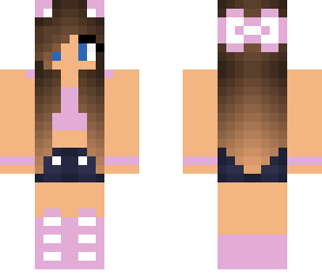 cute pink girl