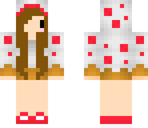 brunette cake girl