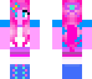 pinkie pie with pink skin