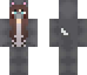 cat onesie with gasmask