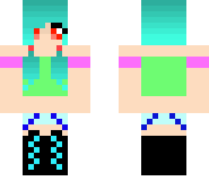 diamond pigtail girl