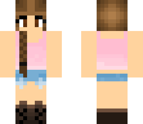 pink summer girl
