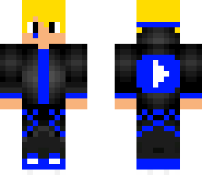 blue youtuber