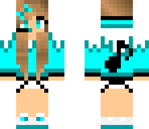 music girl light-blue