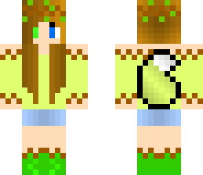 cute nature fox girl