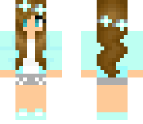 blue girl