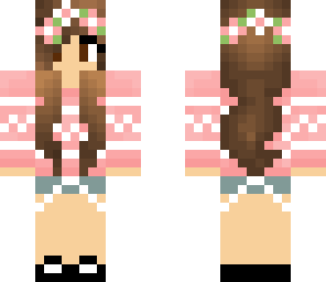 cute pink sweater girl
