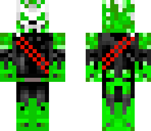 green flame skeleton
