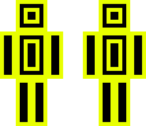 yellow and black man