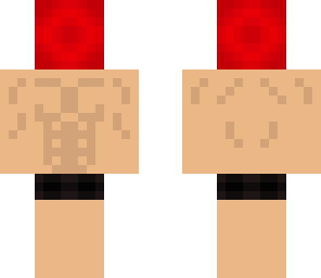 red apple head